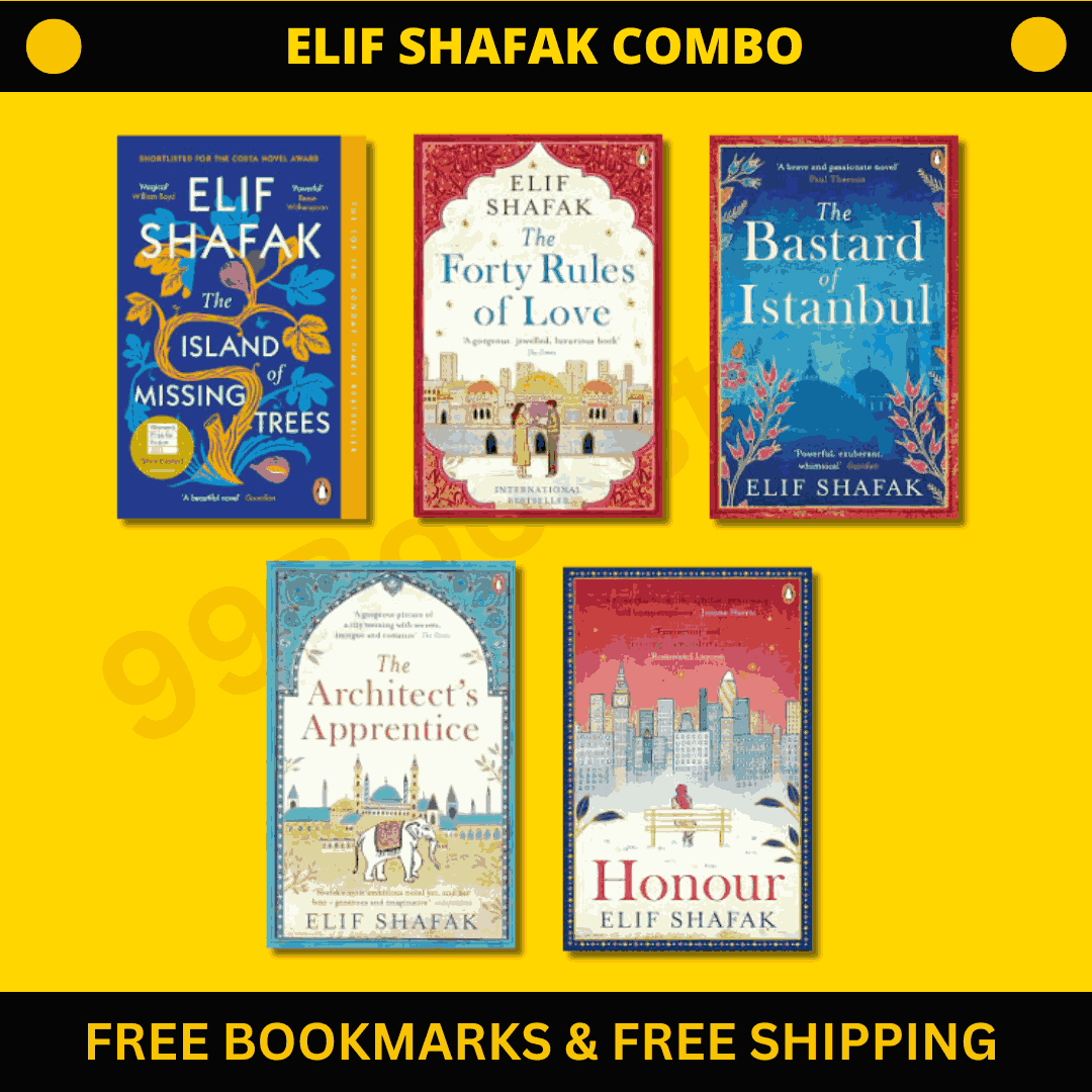 5 Books Elif Shafak Combo - Book Monk