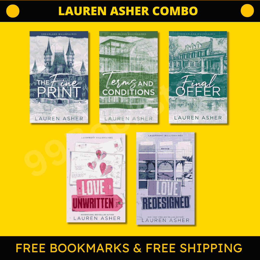 5 Books Lauren Asher Combo - Book Monk