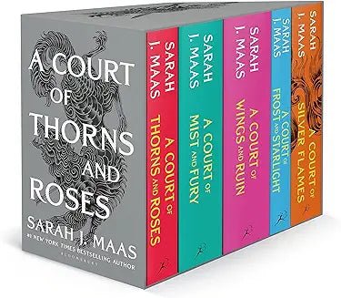 (5 books set) A Court of Thorns and Roses Paperback Box Set by Sarah J. Maas - Book Monk