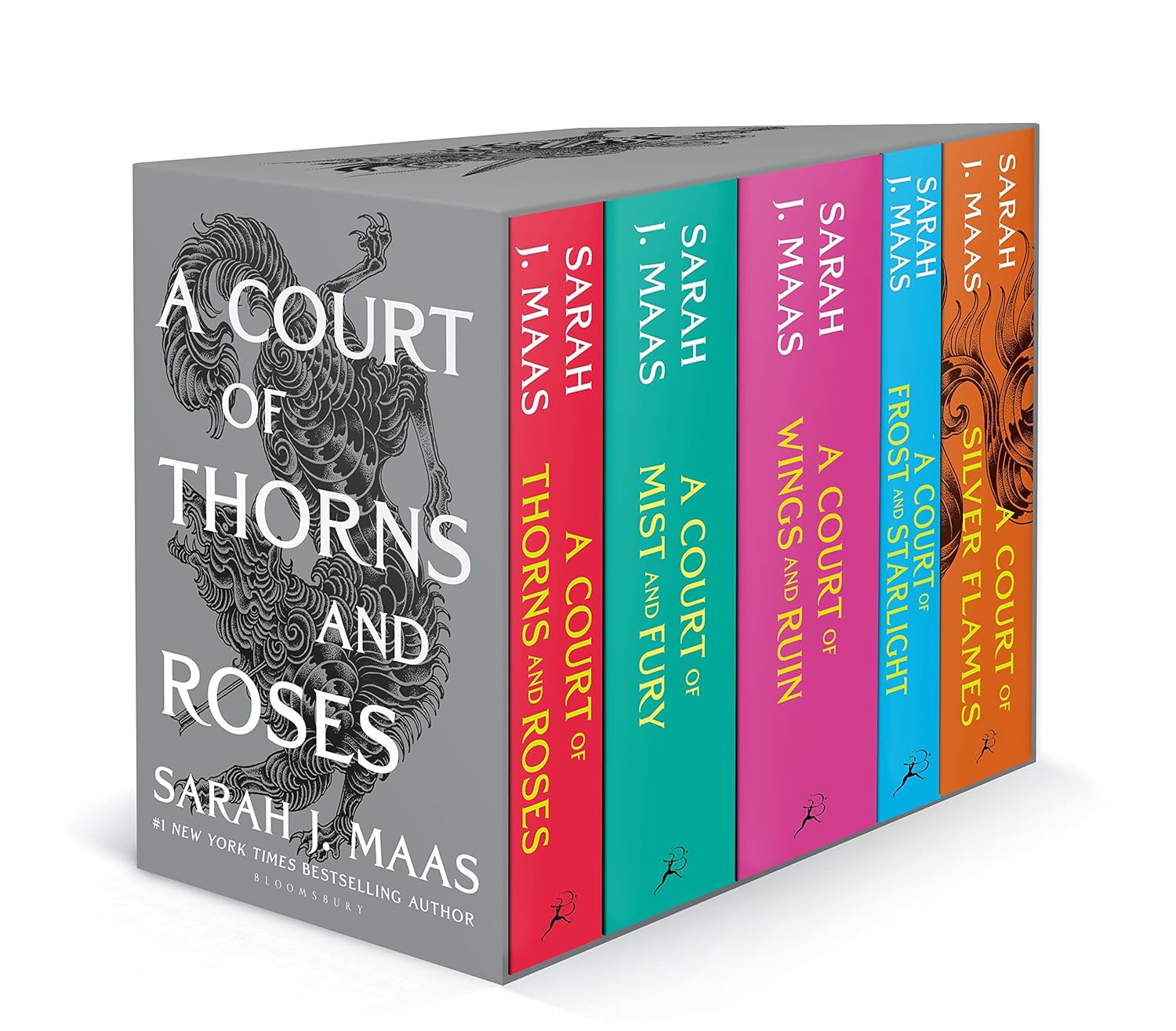 (5 books set) A Court of Thorns and Roses Paperback Box Set by Sarah J. Maas - Book Monk