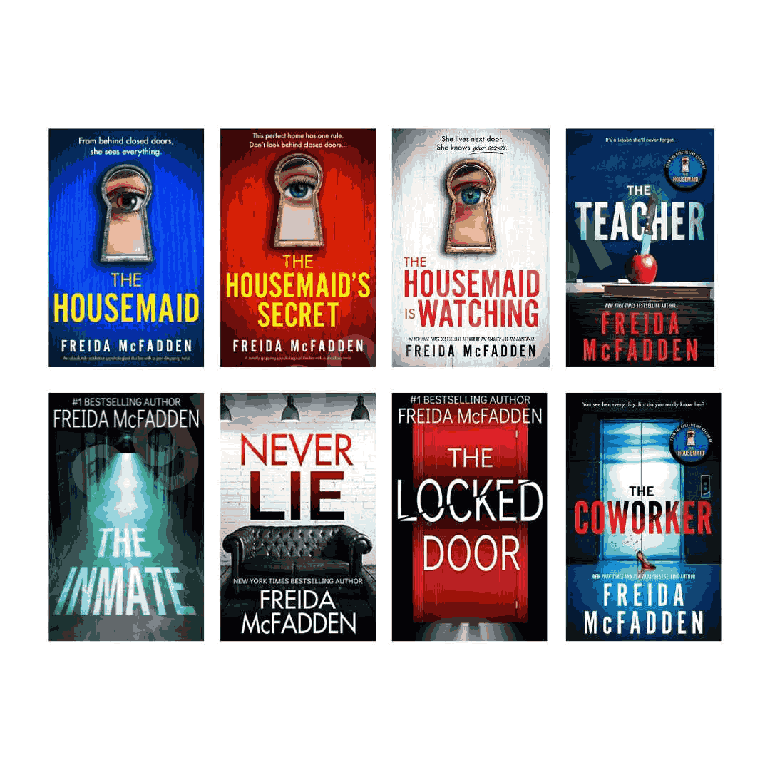 8 Books Freida McFadden COMBO - Book Monk