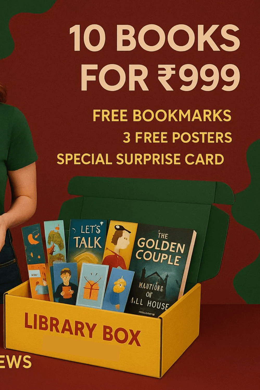 99Bookmonk Library Box - Book Monk