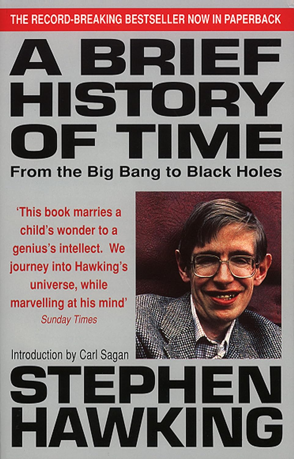 A Brief History Of Time : From Big Bang To Black Holes - Book Monk