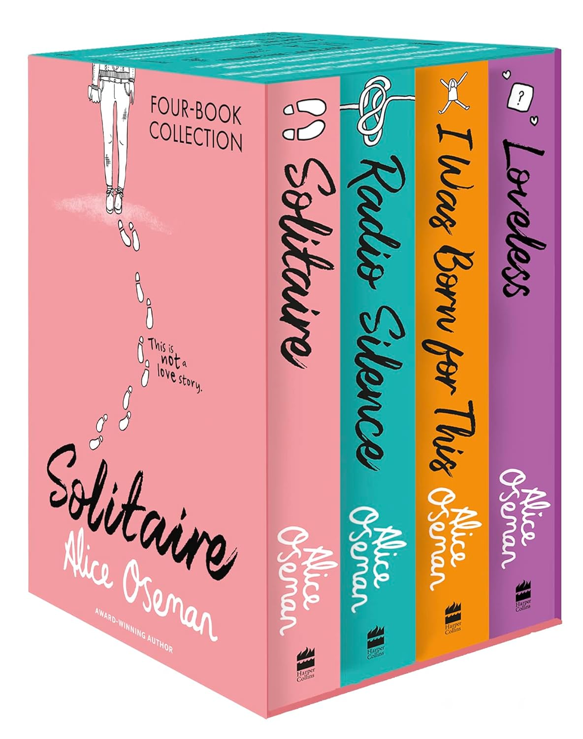 ALICE OSEMAN FOUR - BOOK COLLECTION BOX SET: TikTok made me buy it! From the YA Prize winning author and creator of Netflix series HEARTSTOPPER - Book Monk