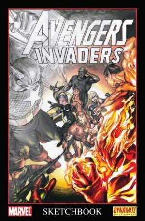 Avengers / Invaders: Sketchbook B16 - Book Monk