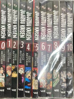 BookSet : Jujutsu Kaisen Manga BookSet (Volumes : 0 - 10) - Book Monk