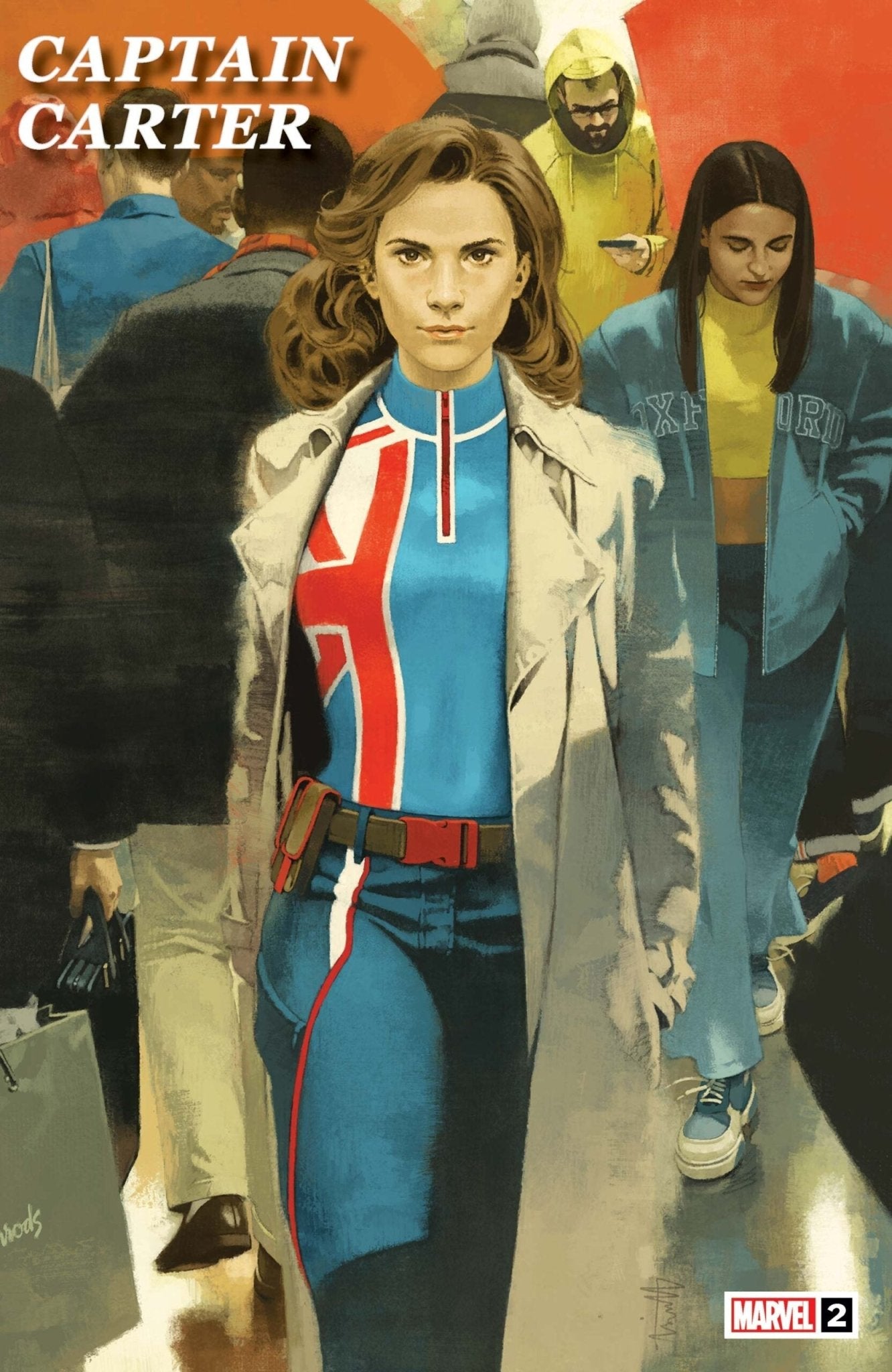 Captain Carter (2022) 2 (Variant) B16 - Book Monk