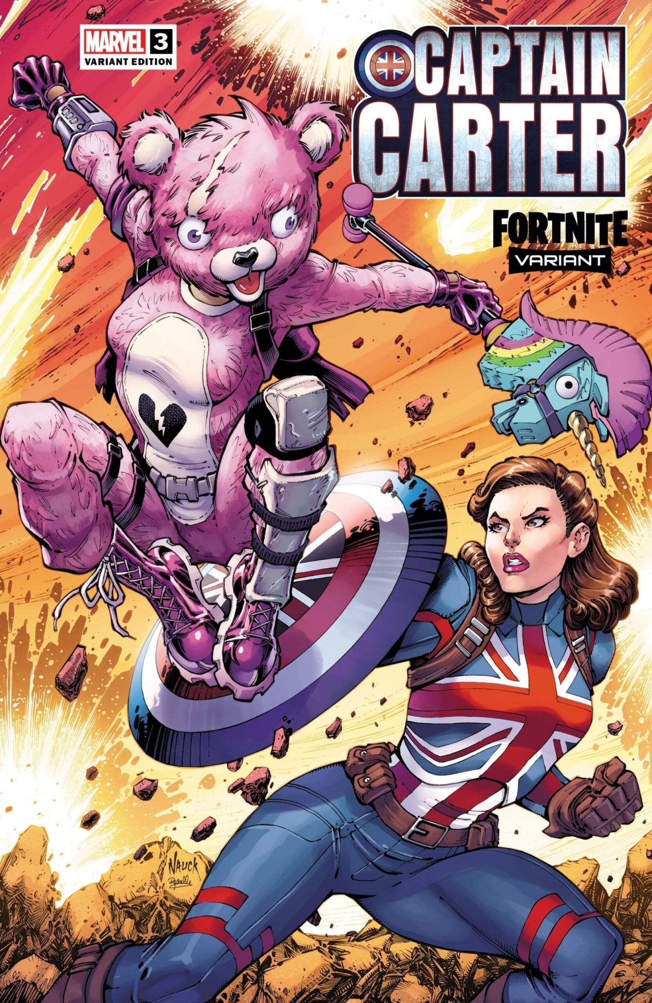 Captain Carter (2022) 3 (Variant) B17 - Book Monk