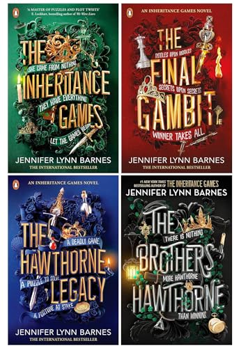 COMBO Four Book Collection The Inheritance Games by Jennifer Lynn Barnes - Book Monk
