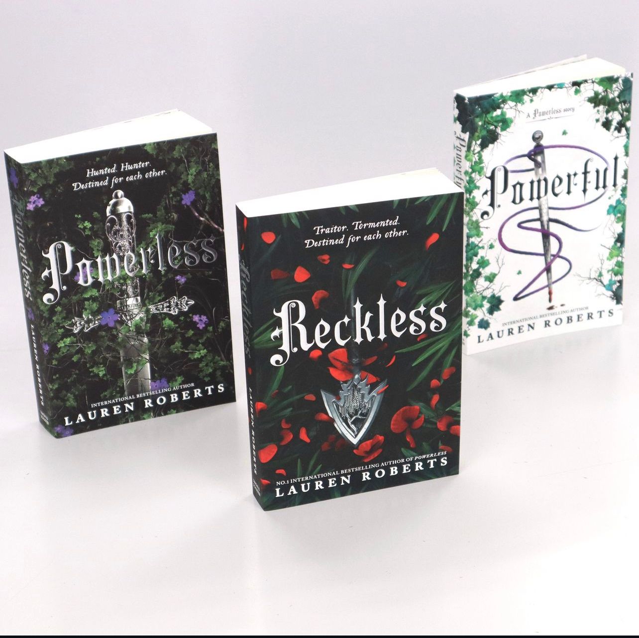 COMBO Reckless Powerless Powerful by Lauren Robert - Book Monk