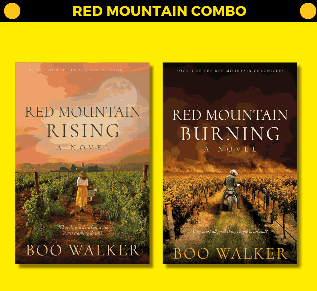 COMBO Red Mountain Rising and Red Mountain Burning - Book Monk