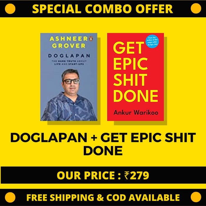 (COMBO SET) Doglapan + Get epic shit done - Book Monk