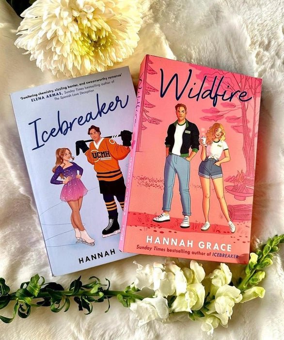 COMBO SET Icebreaker + Wildfire by Hannah Grace - Book Monk