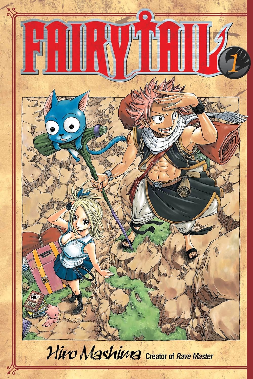 Fairy Tail Vol. 1 - Book Monk
