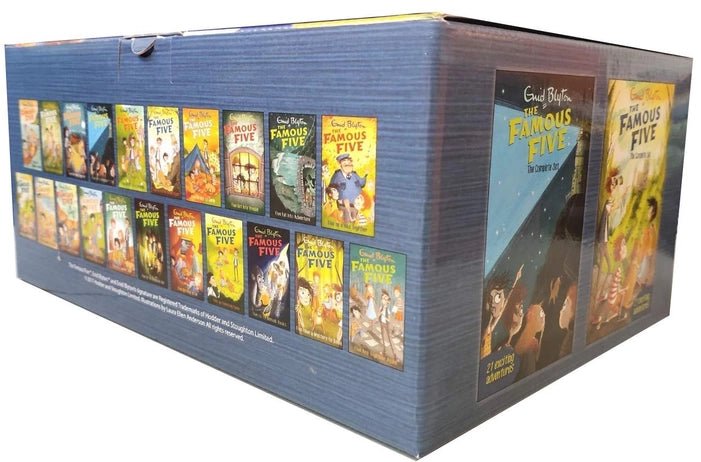FAMOUS FIVE COMPLETE BOX SET OF 21 TITLES - Book Monk