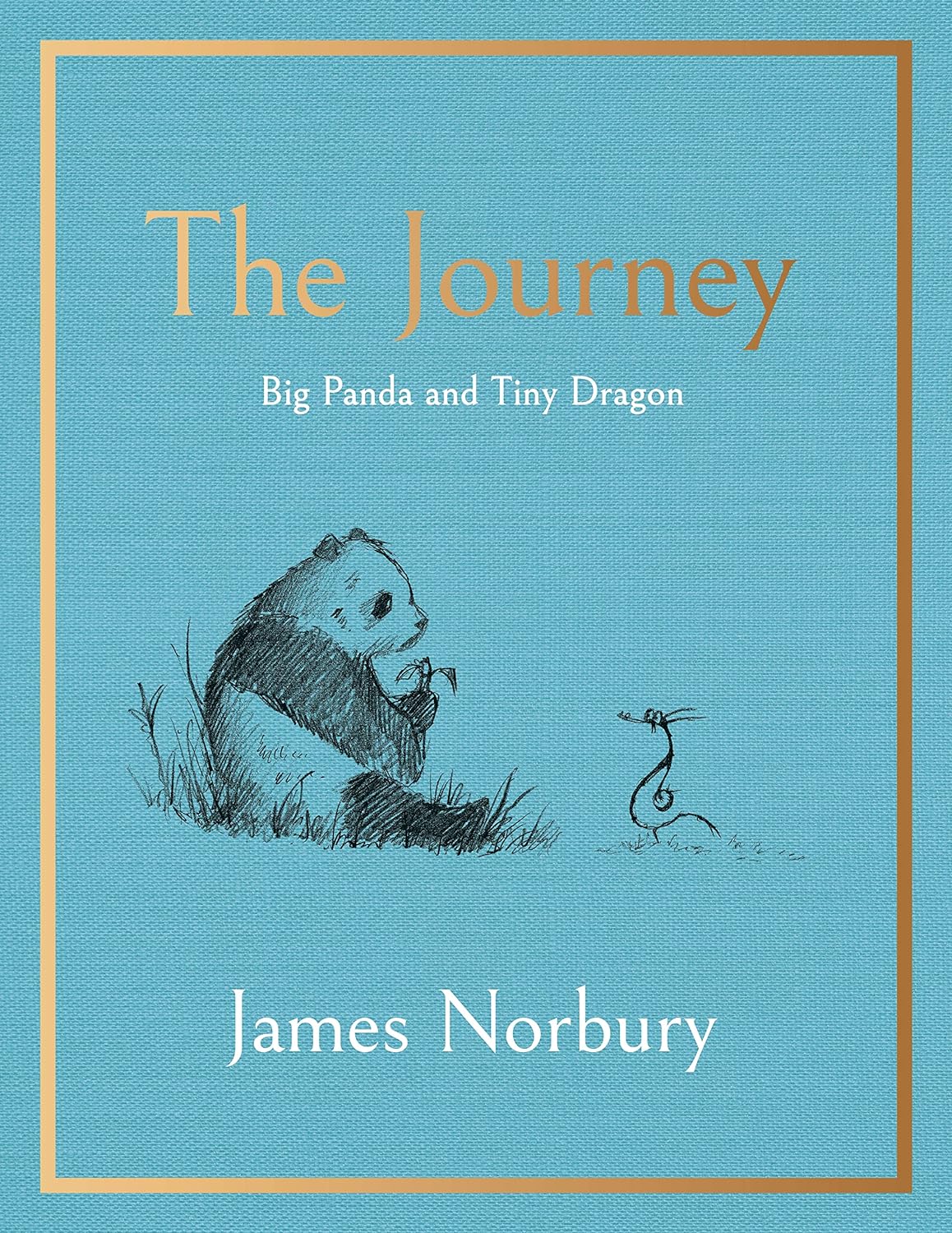 HARDCOVER The Journey: A Big Panda and Tiny Dragon Adventure by James Norbury - Book Monk