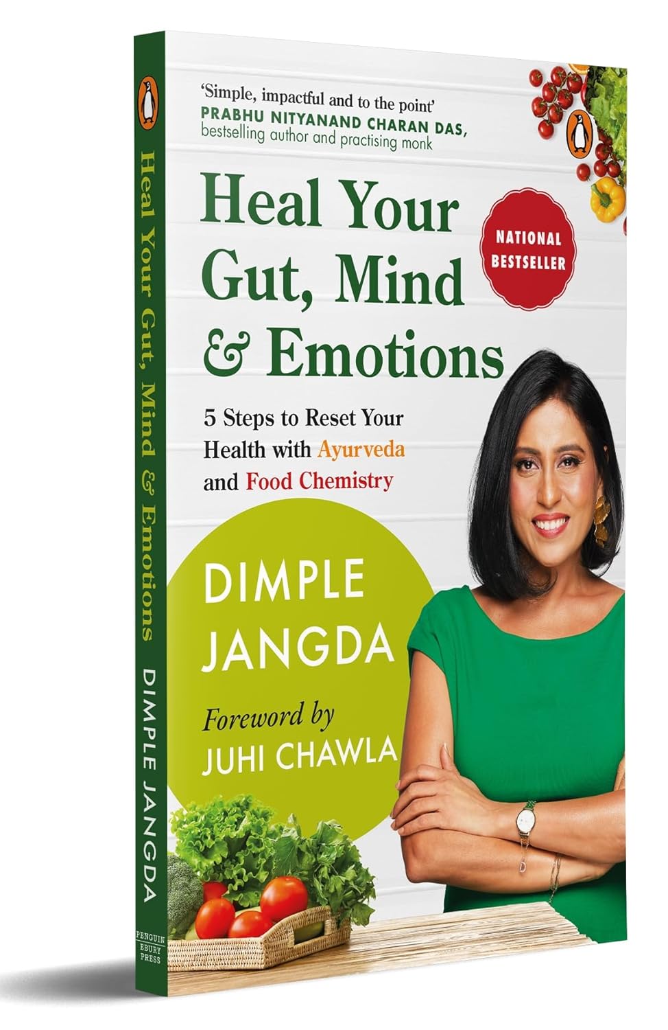 Heal Your Gut, Mind & Emotions: 5 Steps to Reset Your Health with Ayurveda and Food Chemistry - Book Monk