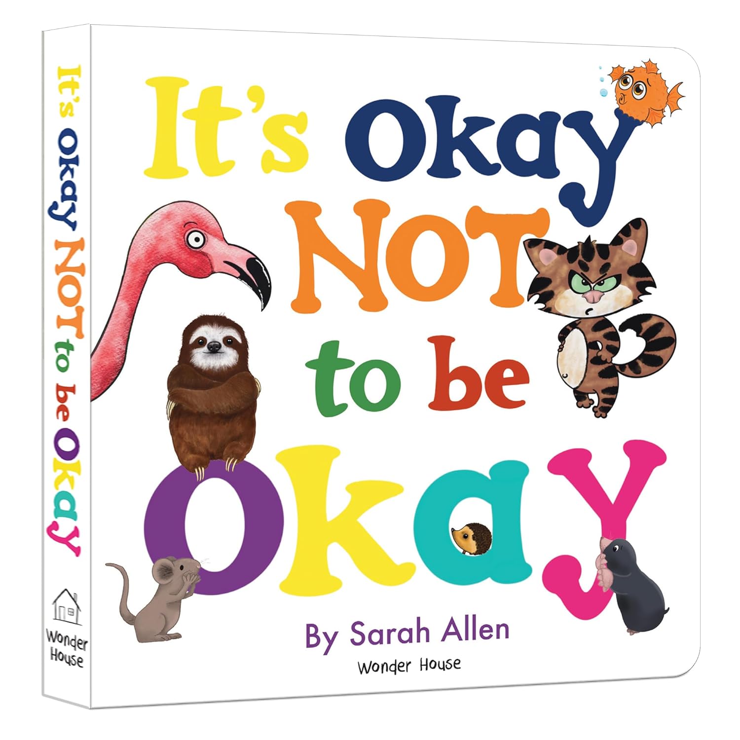It’s Okay Not to Be Okay – A Gentle Board Book About Feelings for Kids: Helps Children Understand and Express Emotions Like Sadness, Anger & Worry | Builds Emotional Intelligence & Empathy | Comforting Read for Toddlers & Preschoolers - Book Monk
