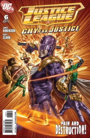 Justice League: Cry for Justice 6 B18 - Book Monk