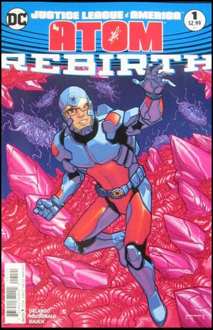 Justice League of America (series 5) The Atom - Rebirth 1 B18 - Book Monk