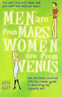Men are from Mars, Women are from Venus by John Gray - Book Monk