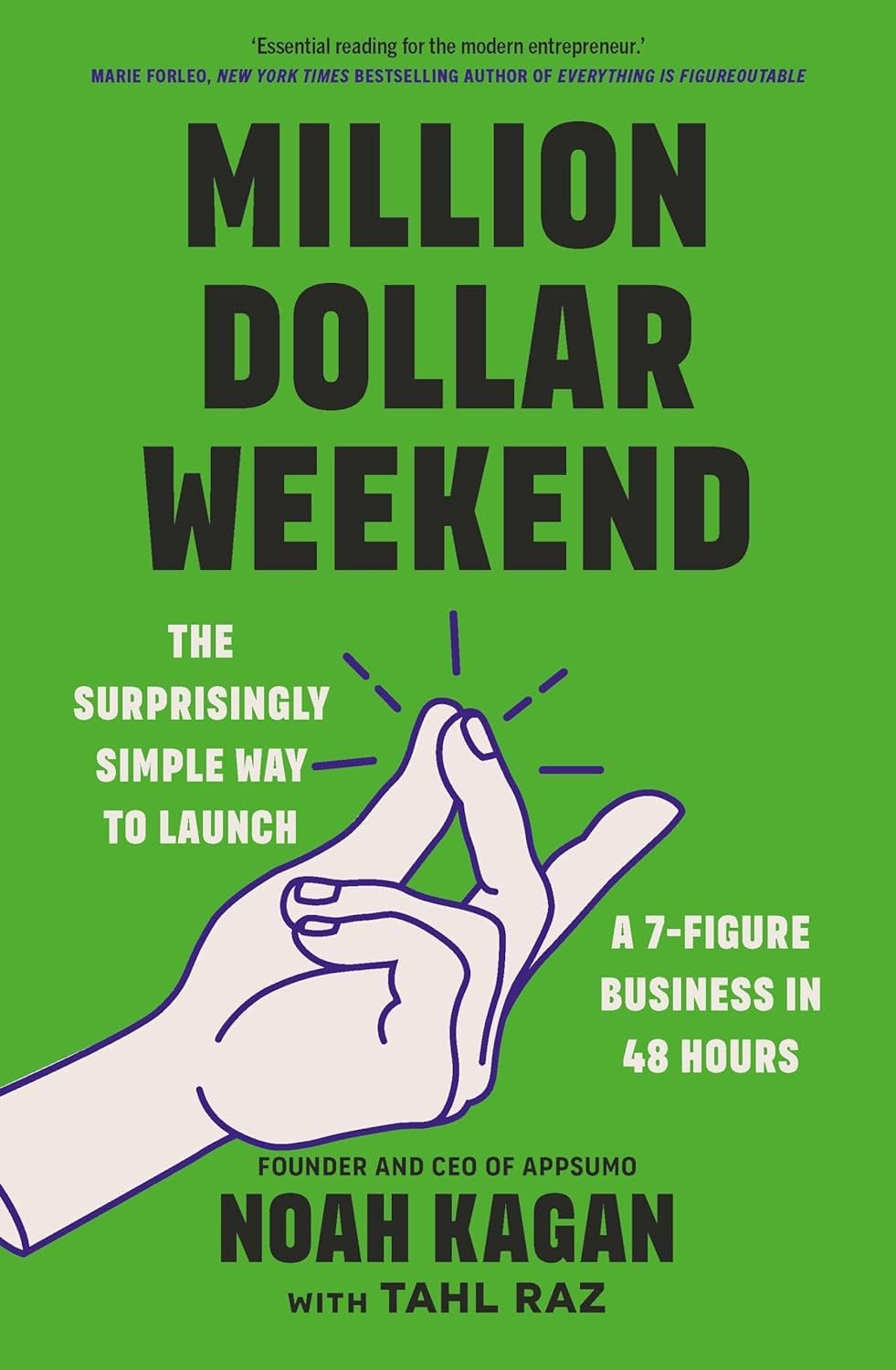 Million Dollar Weekend book by Noah Kagan - Book Monk