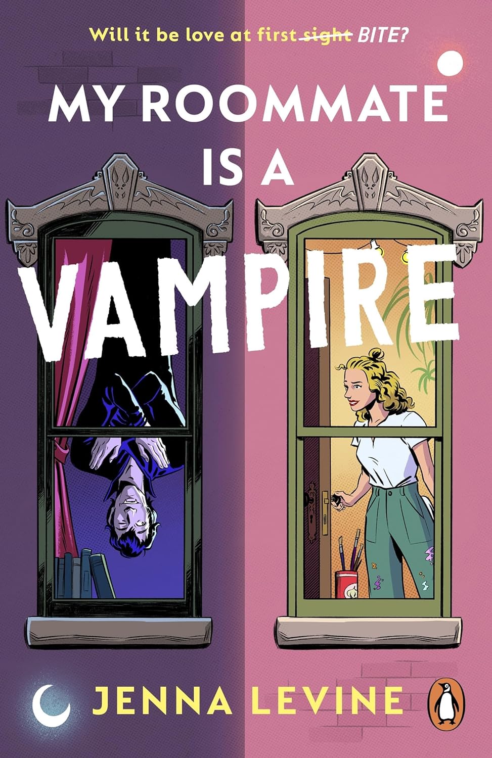 My Roommate is a Vampire by Jenna Levine - Book Monk