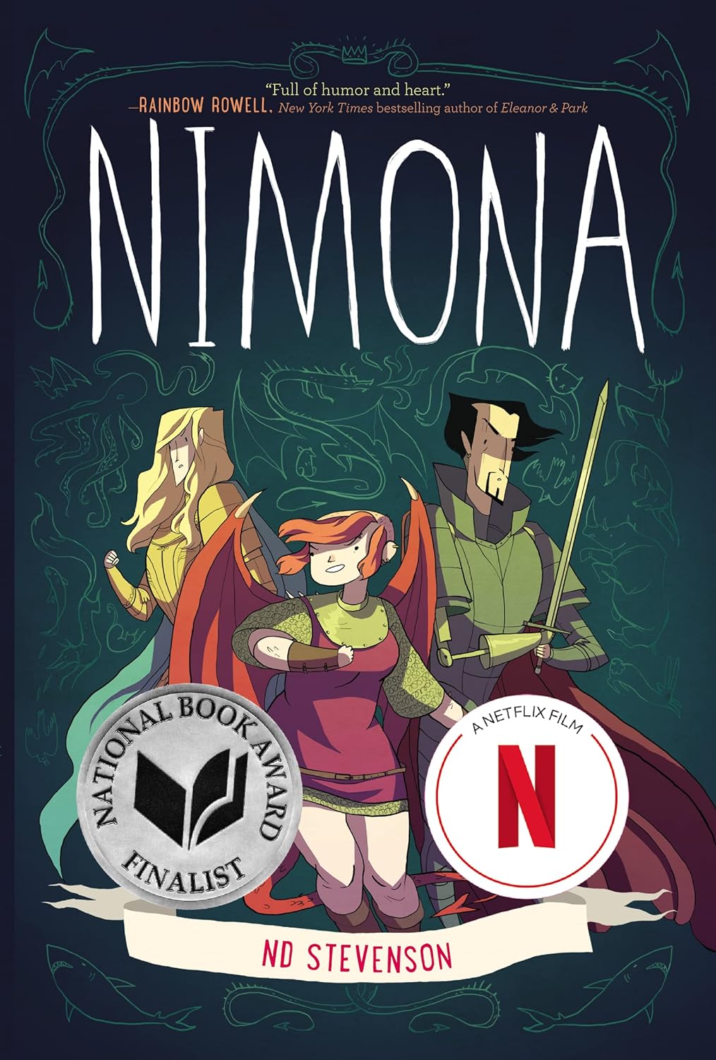 Nimona by Noelle Stevenson - Book Monk