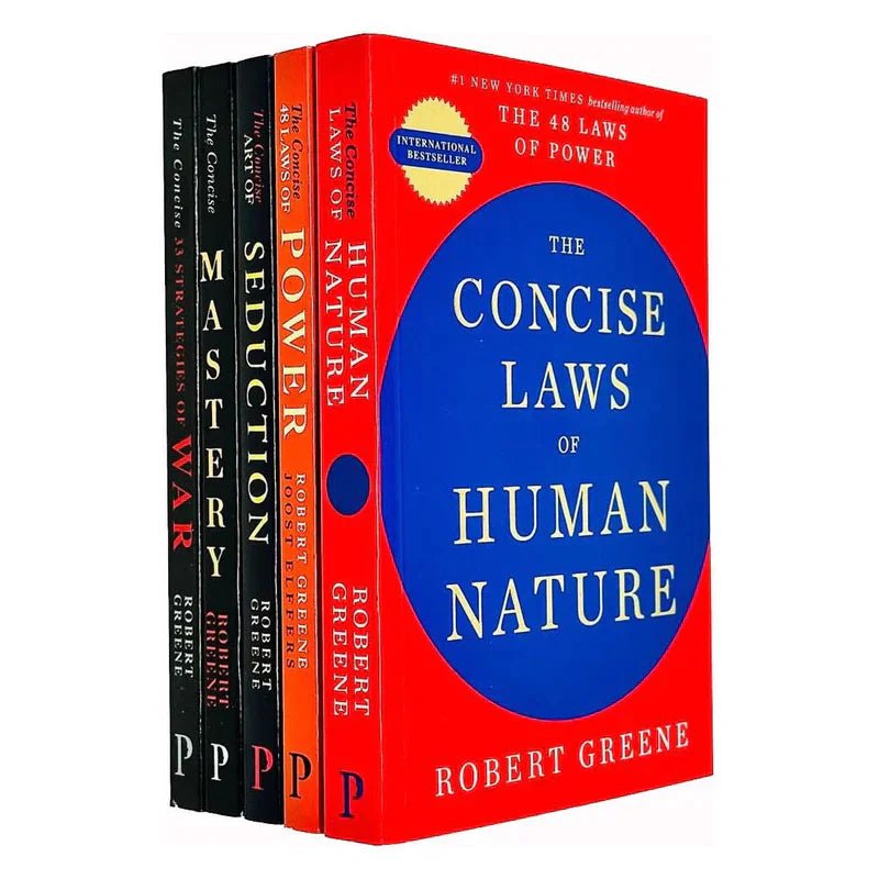 Robert Greene Concise Boxset (5 Books ) - Book Monk