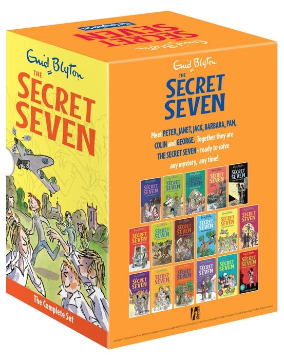 SECRET SEVEN COMPLETE BOX SET OF 17 TITLES - Book Monk