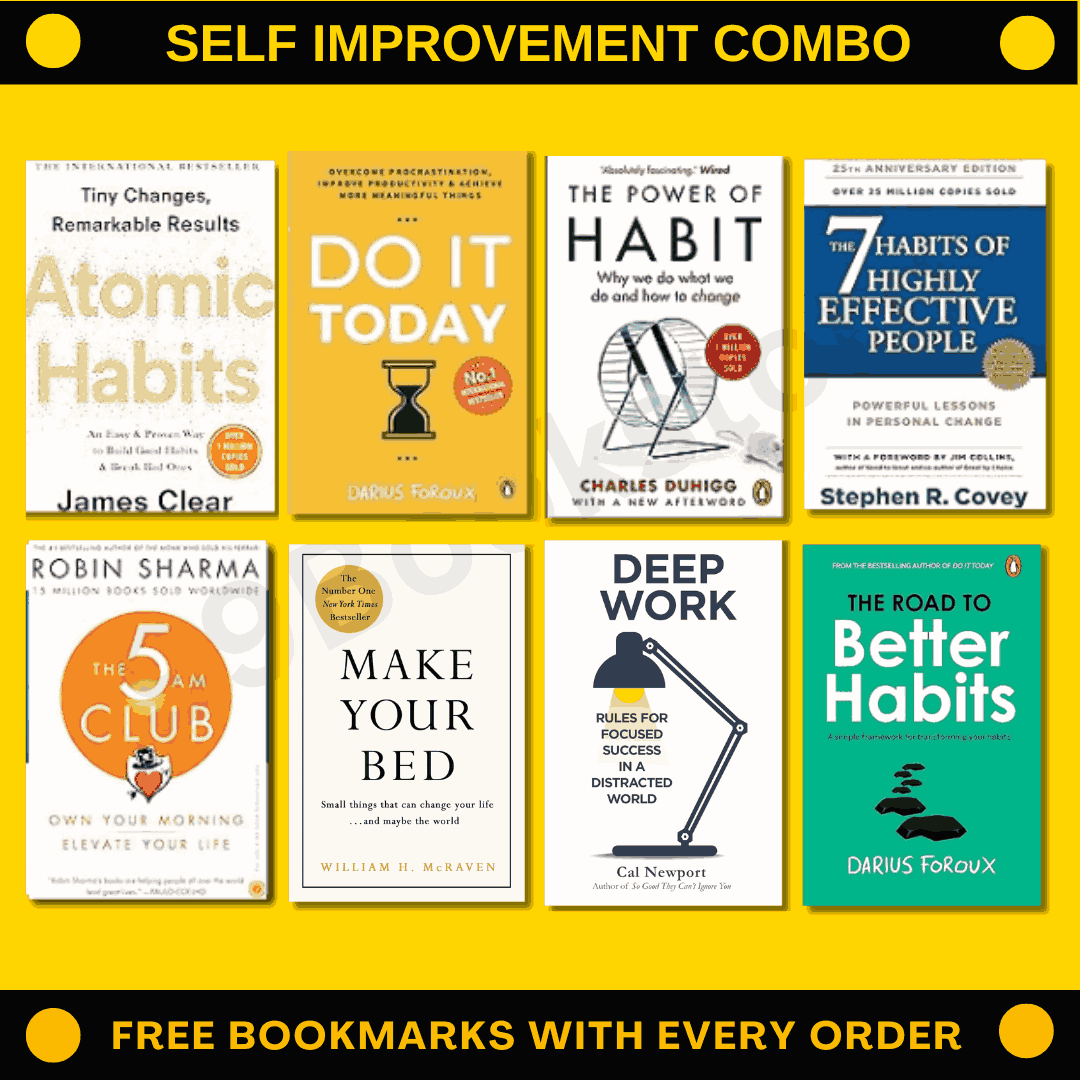 SELF IMPROVEMENT COMBO - Book Monk