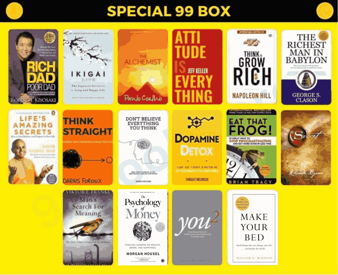 Special 99 Box (16 Books Combo) - Book Monk