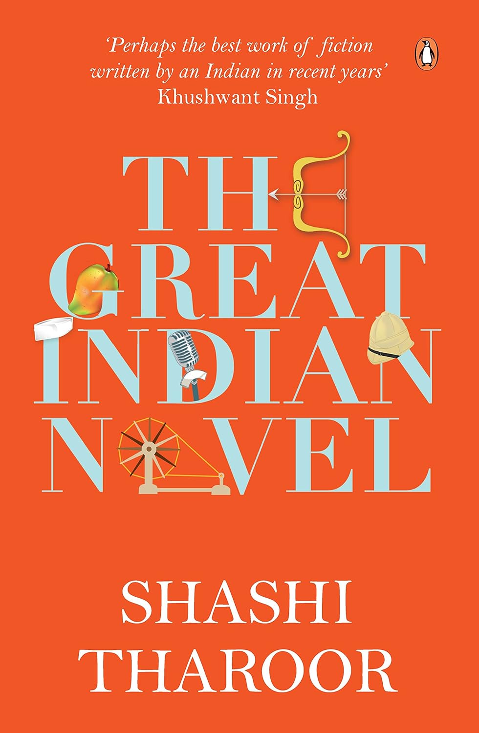 The Great Indian Novel by Shashi Tharoor - Book Monk