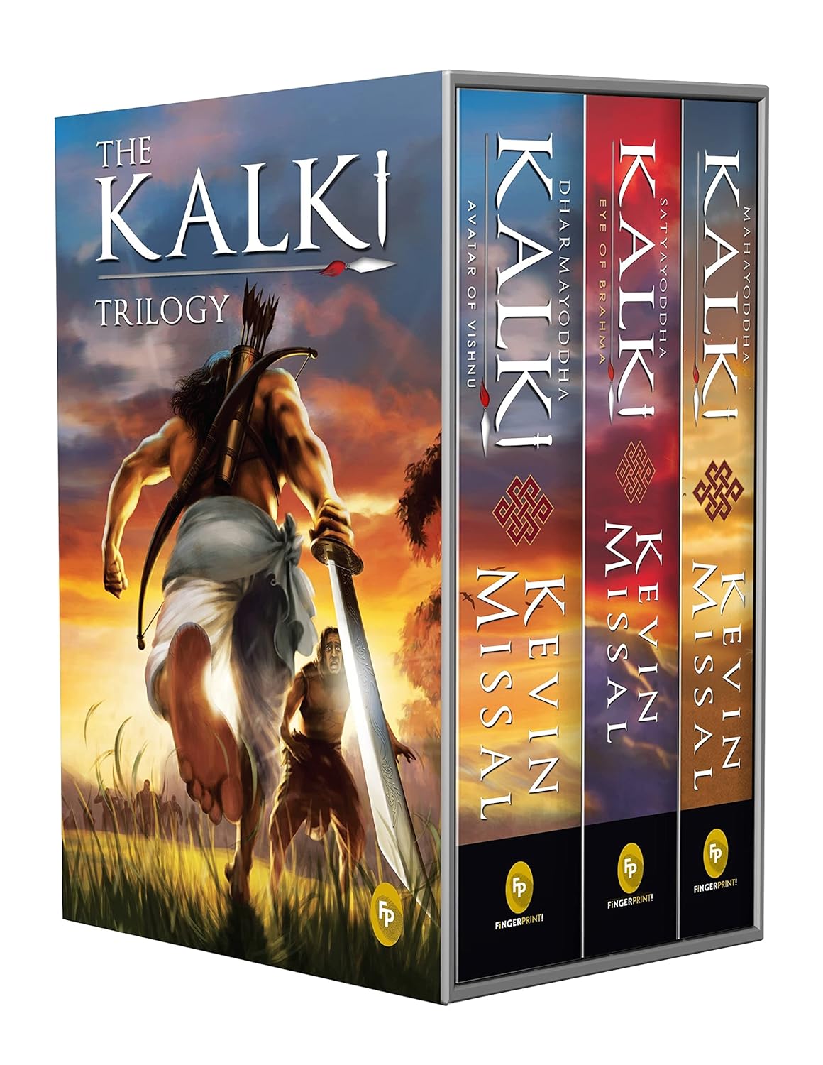 The Kalki Trilogy (Set of 3 Books) - Avatar of Vishnu; Eye of Brahma; Sword of Shiva - Book Monk