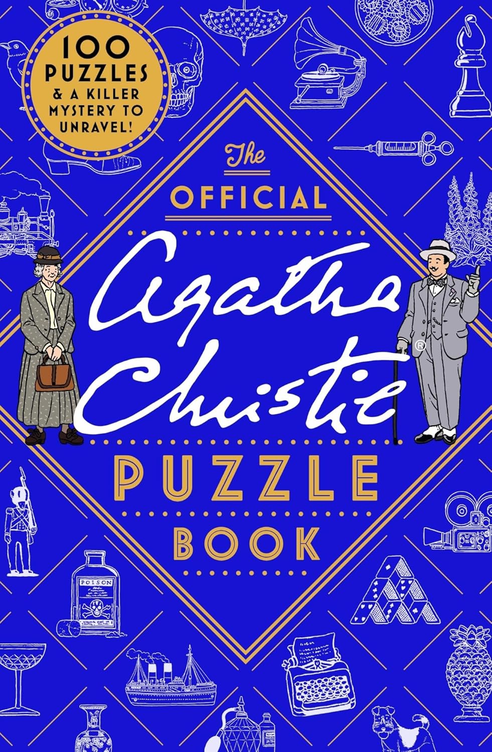 The Official Agatha Christie Puzzle Book - Book Monk