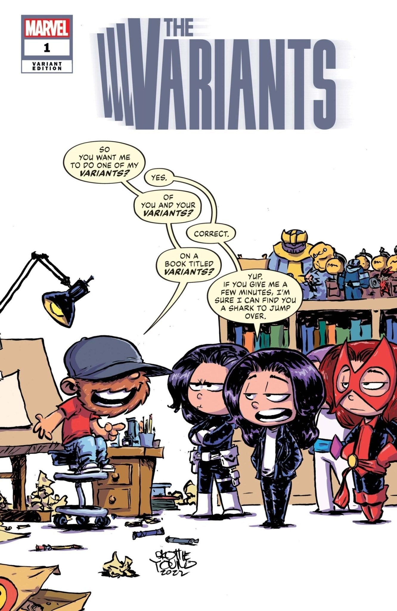 The Variants (2022) 1 (Variant) B15 - Book Monk