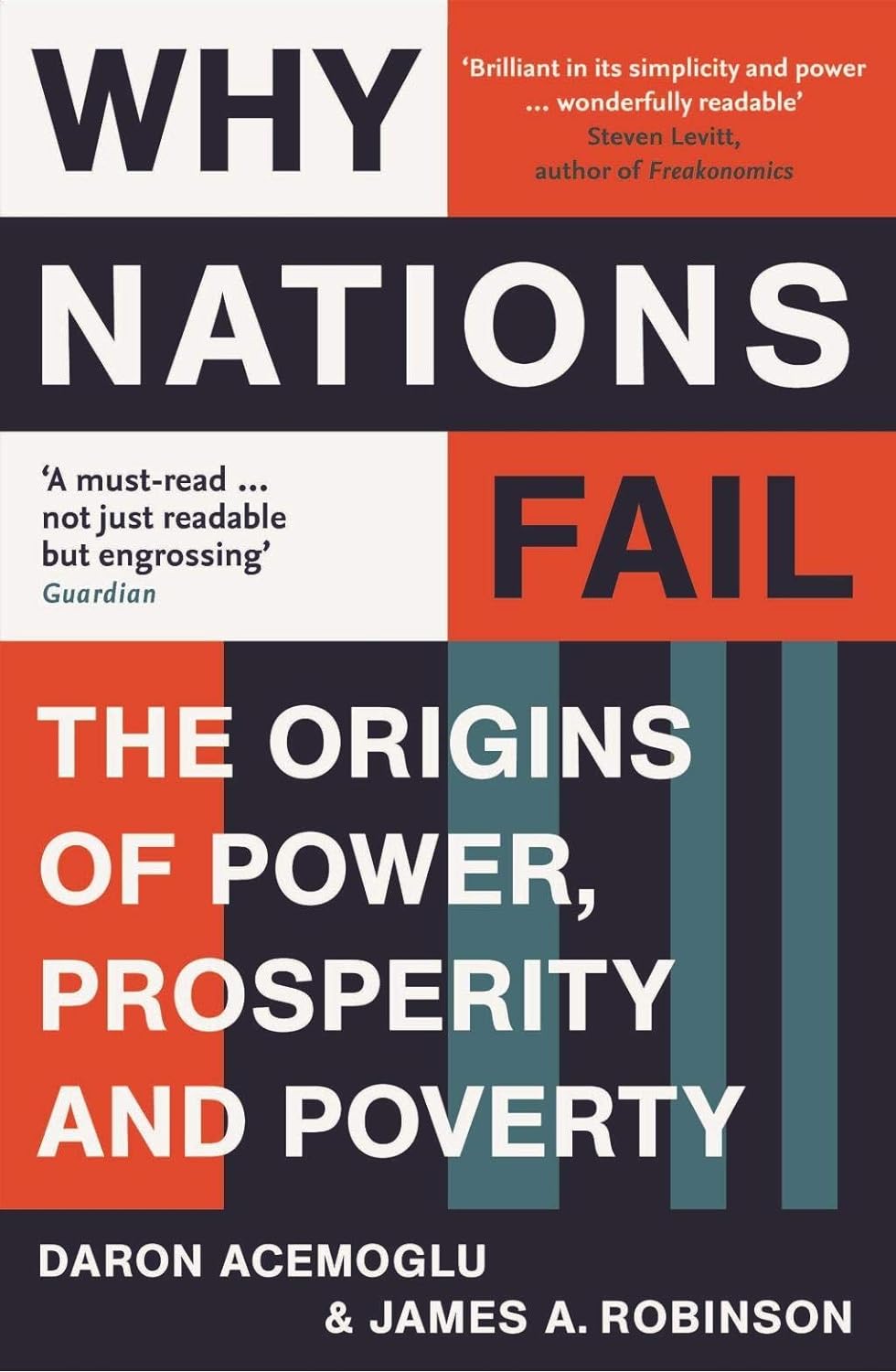 WHY NATIONS FAIL by Daron Acemoglu, James A. Robinson - Book Monk